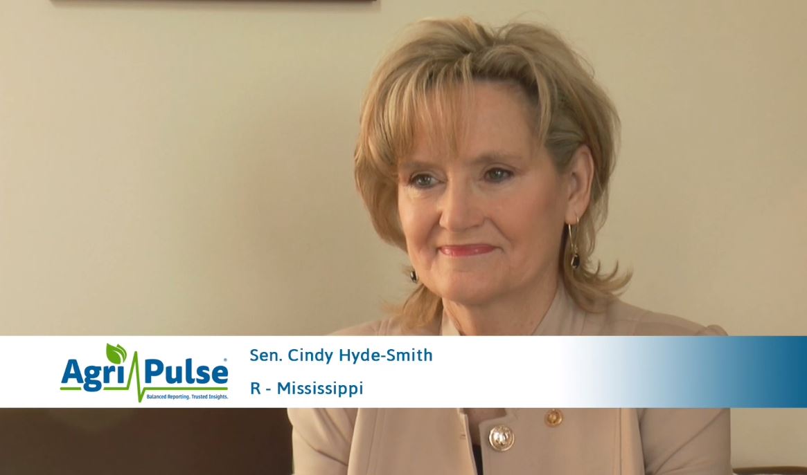 Senator Hyde-Smith interview with Agri-Pulse.