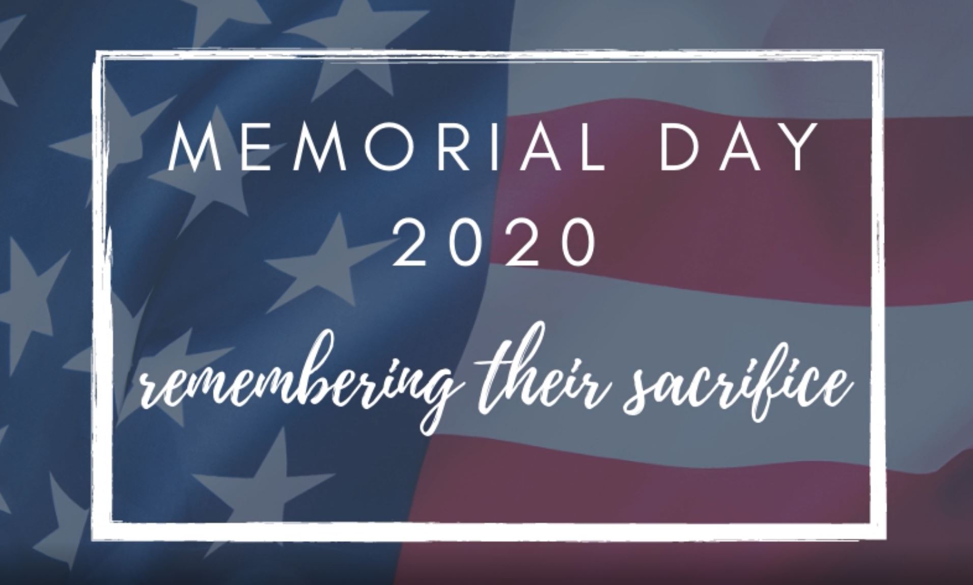 2020 Memorial Day Slate