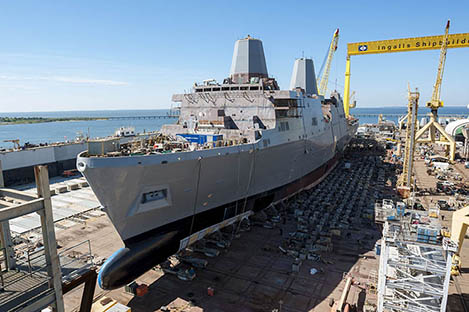 Photo of Ship in Shipyard