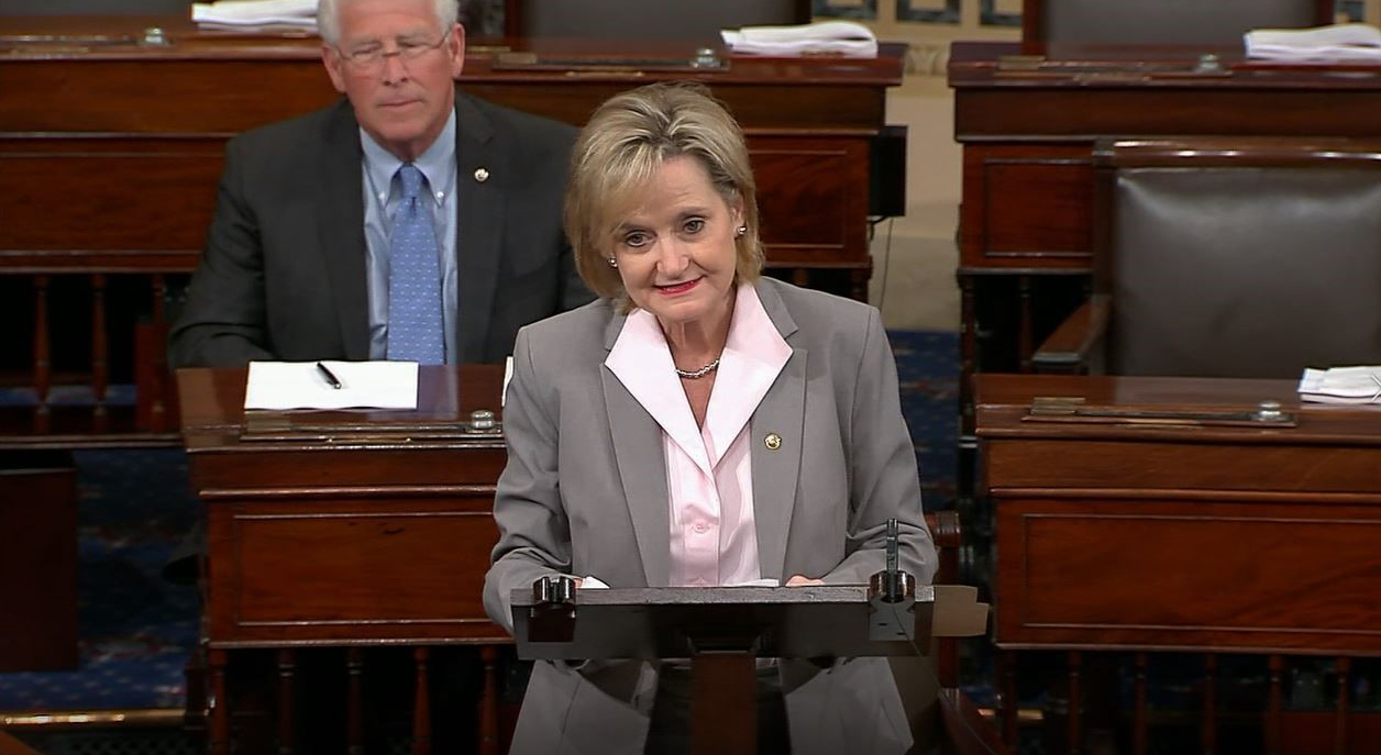 Senator Hyde-Smith delivers a floor speech in strong defense of Supreme Court nominee Brett Kavanaugh