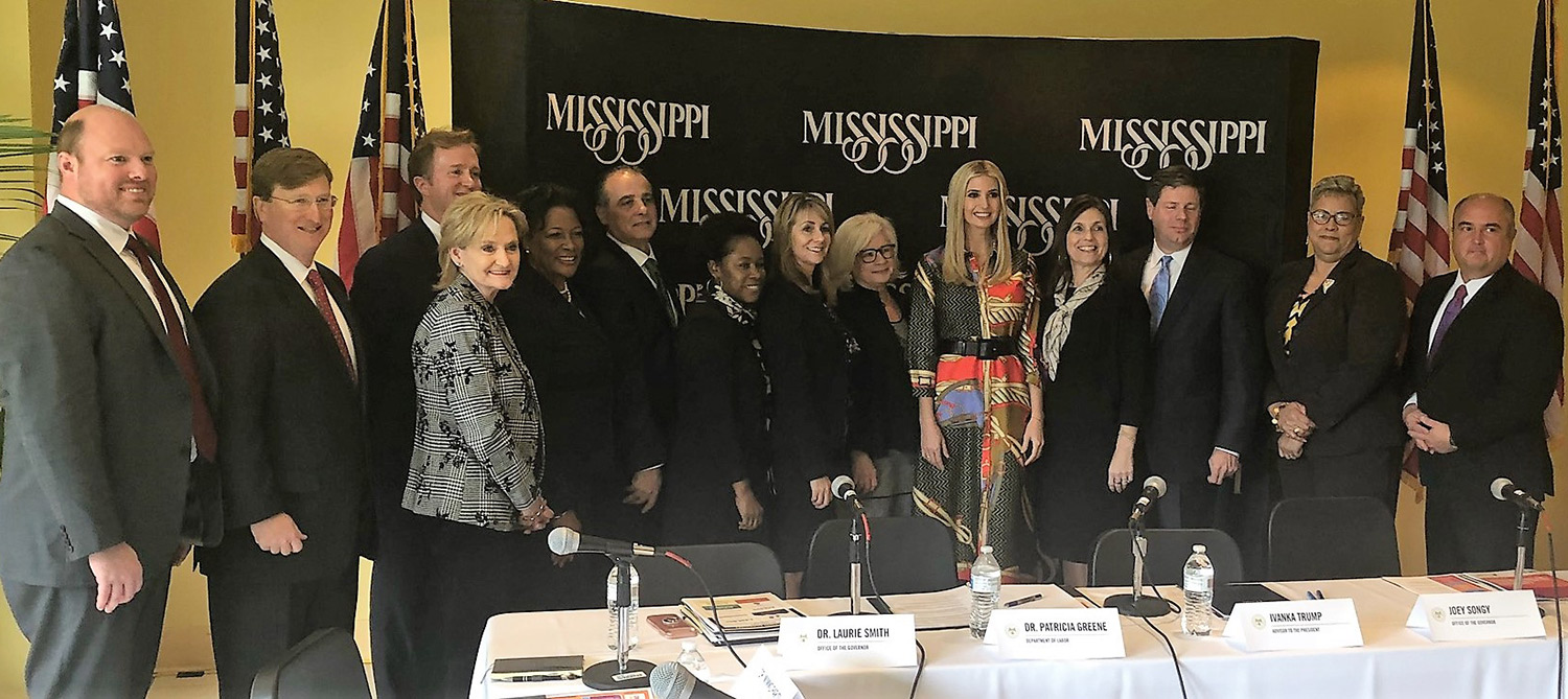 Senator Hyde-Smith joins Ivanka Trump and other leaders in Gulfport to discuss early childhood education and workforce training