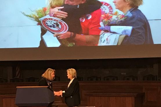 Senator Hyde-Smith commemorates Gold Star Families Remembrance Week with families gathered by the Tragedy Assistance Program for Survivors (TAPS) organization