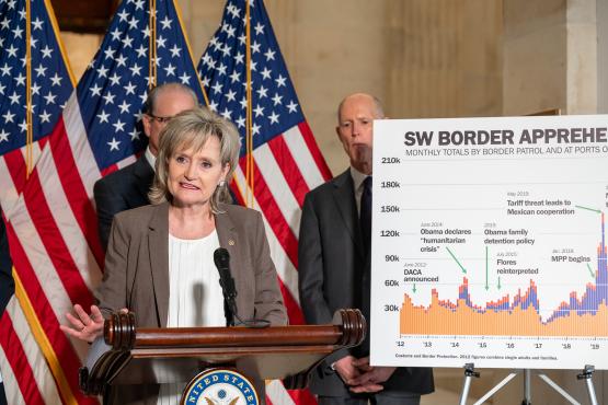 Senator Hyde-Smith raises an alarm over the Biden administration’s failure to secure the southern border.  (Feb. 2, 2022)